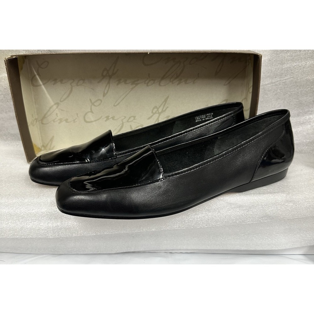 Enzo Angiolini Black Patent Leather Style Liberty In Size 10 N Black Leather‎ - Picture 4 of 10